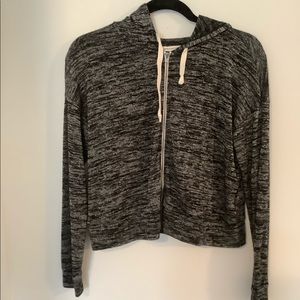 Lightweight hoody zip up